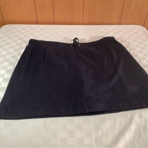 Black skort by Croft & Barrow